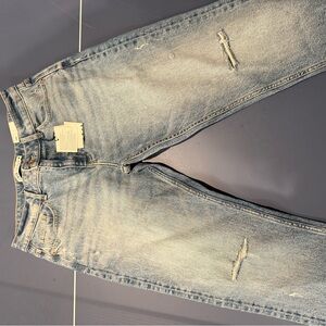 Zara Faded Denim Jeans